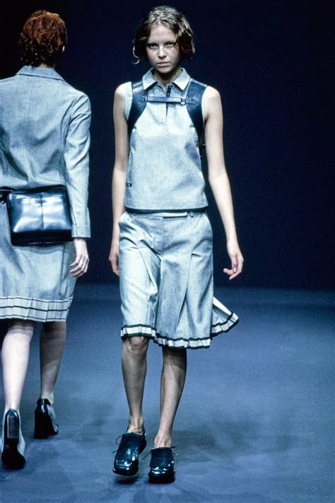 prada spring 1999|prada fashion shows 1990s.